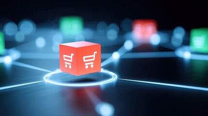 E-commerce innovations driving retail strategy global market digital visualization virtual environment network perspective future trends