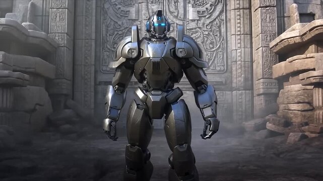 Giant Robot Gate Guard