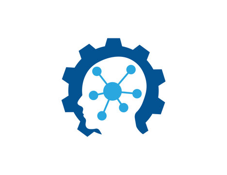 Tech, System, Men, Logo