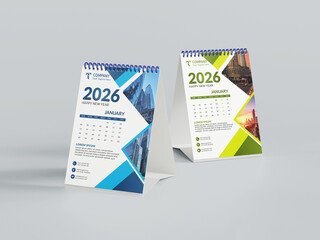 Monthly calendar template for 2026 year. Wall calendar in a minimalist style. Week Starts on Sunday.