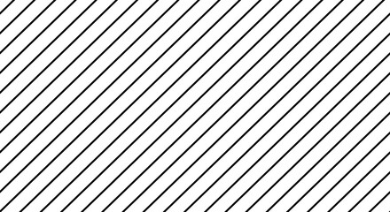 Black diagonal lines seamless pattern for modern backgrounds, minimal textures, and graphic design overlays
