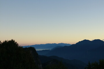 Sunrise in the Ahlisan mountains
