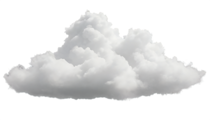 A detailed collection including a transparent pulled-pork sandwich, a vibrant rainbow arc, a rustic old hunting knife with a leather handle, and a versatile set of cats and clouds for creative design 