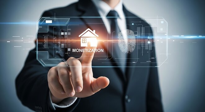 Monetizing real estate with secure digital fingerprint technology for innovative finance solutions in the modern housing market