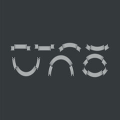 Design elements collection for crest making