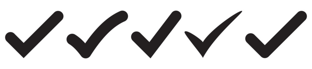 Check mark icon vector illustration. Tick mark sign and symbol © Adobe boss