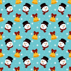 Christmas  seamless background 