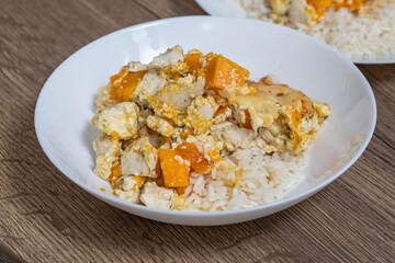 Homemade dish -  Chicken and Pumpkin Casserole