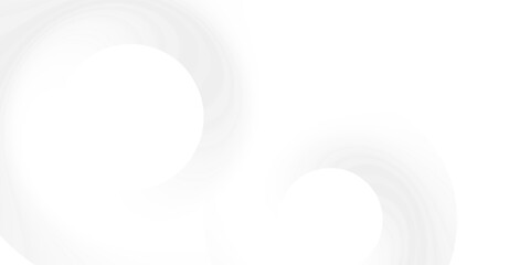 Abstract white gray colors with circle lines pattern texture background. Use for modern design business concept.