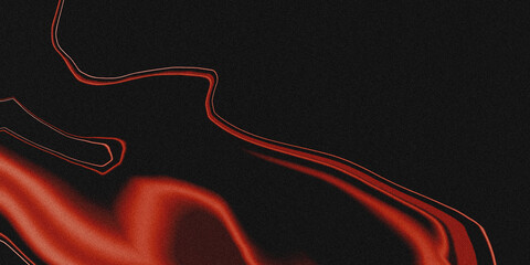Dark grainy black red background, grainy gradient abstract background, retro soft texture, copy space.