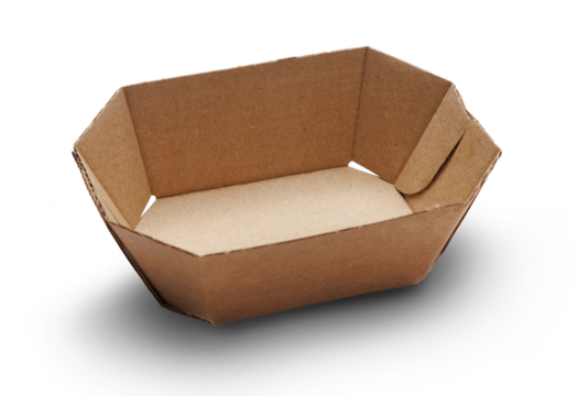 Cardboard box isolated on transparent background - Powered by Adobe