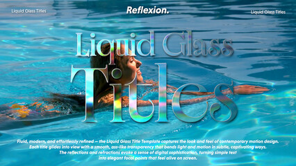 Liquid Glass Titles