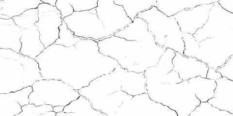 modern black and white scratch and cracks grunge texture dust and distressed wall pattern white background..
