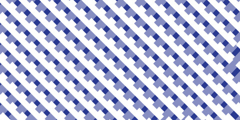 pola desain gingham biru, cocok untuk gaun, kertas, taplak meja, kemeja. © Arif