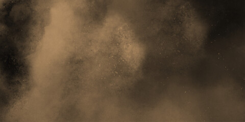 abstract Old and grainy grunge texture with smoke, soft colorful abstract watercolor paint background design.  Texture of a orange brown concrete as a background, brown grungy wall. 