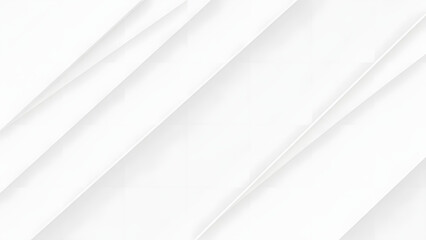 Obraz premium A simple white background with diagonal lines and subtle shadows creating a modern and clean look
