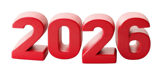 PNG Bold red numbers display year.