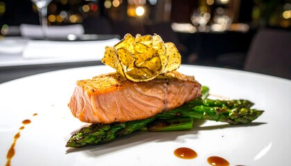 A bar b que stack of meat