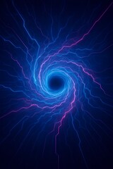 lightning in the night