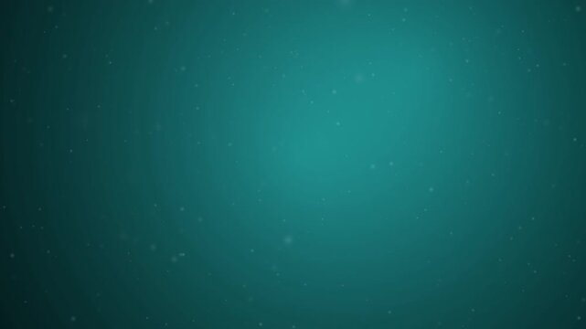 snowfall blizzard of small white snowflakes in a light gentle snowstorm with a dark teal background 4K animation