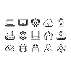 Abstract geometric design with vibrant color accents