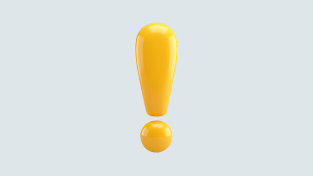 yellow exclamation mark