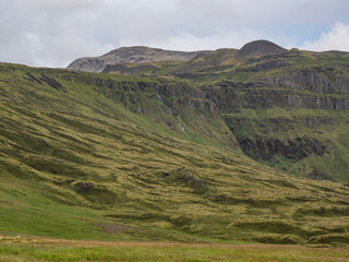 mountains and landscape in Iceland