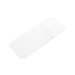 An image of a Ticket isolated on a white background