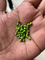 handful of green beans