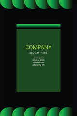 template cover design