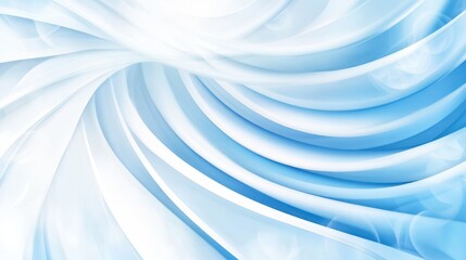 Elegant Swirls: An ethereal display of curving lines and fluid forms, a modern abstract design of subtle shades of blue, evocative of tranquility and elegance.