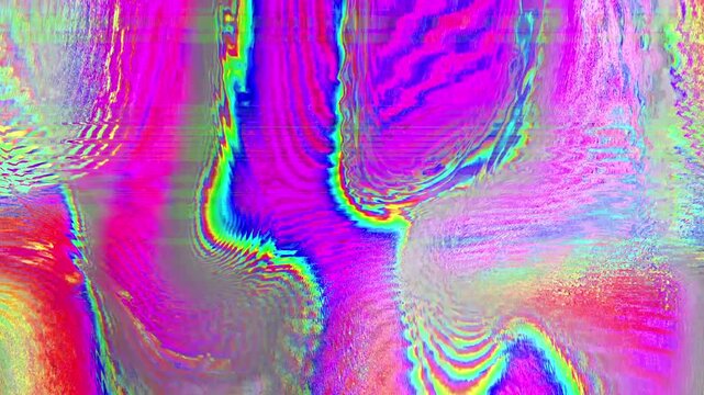 Tv Error Art Glitch Overlay for horror content, featuring dark, irregular visual noise and flickering.