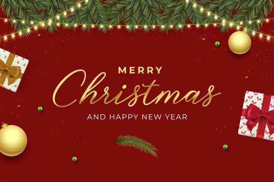 Festive gold fireworks vector forming a Christmas border on dark background. Christmas fireworks and glowing sparkles create a warm, elegant frame for holiday cards and celebration layouts