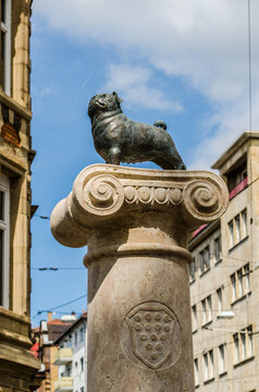 Loriot-Denkmal in Stuttgart