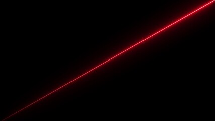  neon line animation, glowing horizontal neon lines streaming across on the screen. Straight neon laser line color cyan black background
