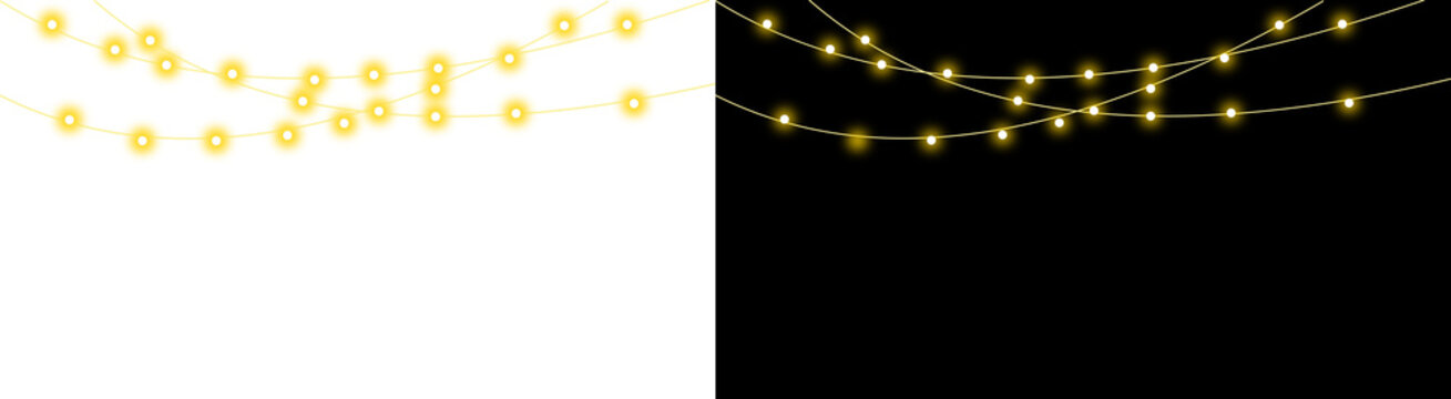 Png image of string lights party lights christmas lights holiday lights festive lights decoration lights garland lights jpg image of on transparent background