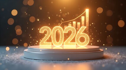 Digital Growth and Innovation 2025 — New Year Business Banner