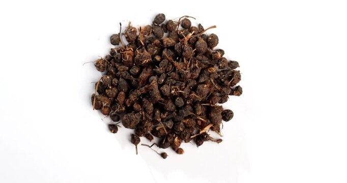 Ayurvedic Nagarmotha - Cyperus Scariosus or Cypriol in a bowl or heap