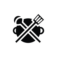kitchen solid icon vector design good for web or mobile app
