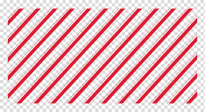Candy Cane Diagonal Striped Pattern Vector