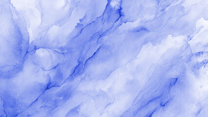 Abstract Watercolor Background in Light Blue for Artistic Designs and Creativity