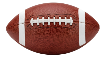 American Football Close-up on Black Background sport