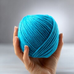 Hand Holding Tangled Yarn