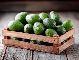 Overripe Avocado in Crate