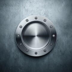 Brushed Metal Circular Pattern on Radial Texture