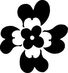 Elegant Floral Silhouette Pattern