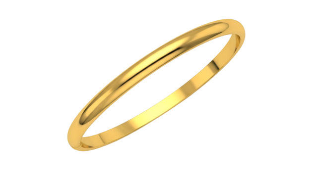 Simple Gold Wedding Ring jewelry band