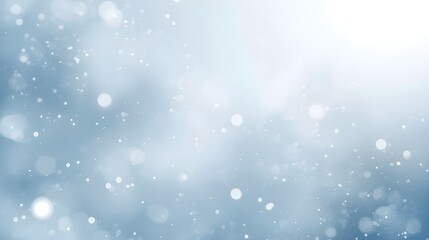 Soft Winter Snowfall Minimal Background
