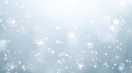 Soft Winter Snowfall Minimal Background