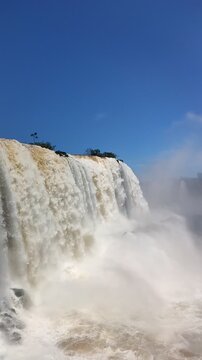 Cataratas do Igua&ccedil;u em F&oacute;z do Igua&ccedil;u, Paran&aacute;, Brasil